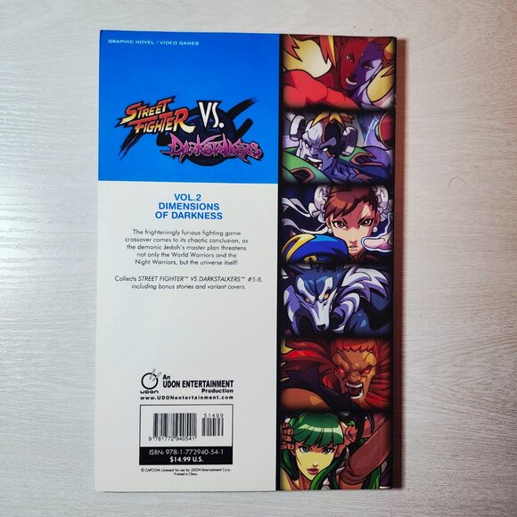 Street Fighter VS Darkstalkers Vol 1 & 2 - Picture 3 of 3